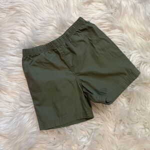 Carter’s Baby Boy Olive Green Elastic Waist Shorts Size 24 Months